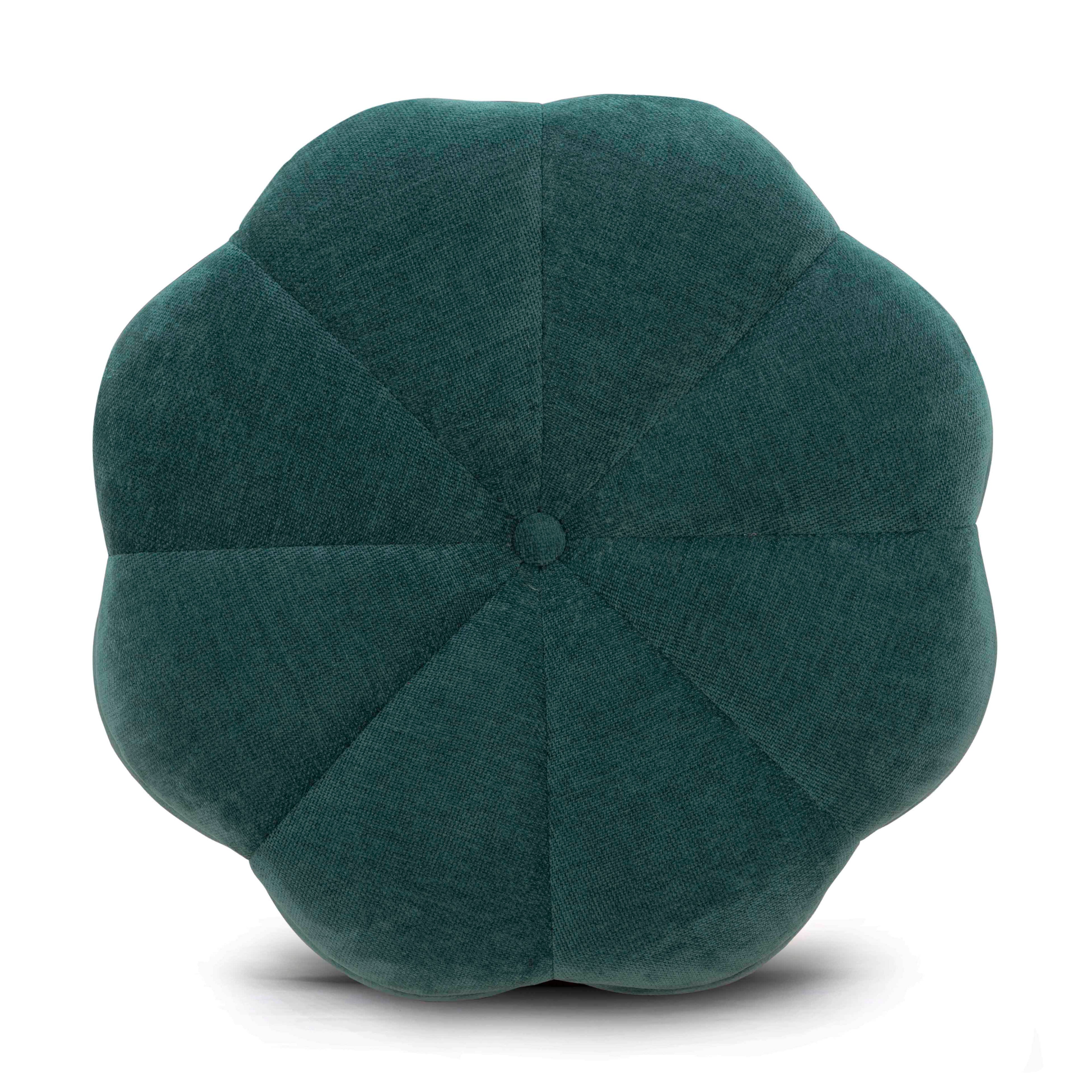 Fleur Textured Performance Velvet Storage Ottoman