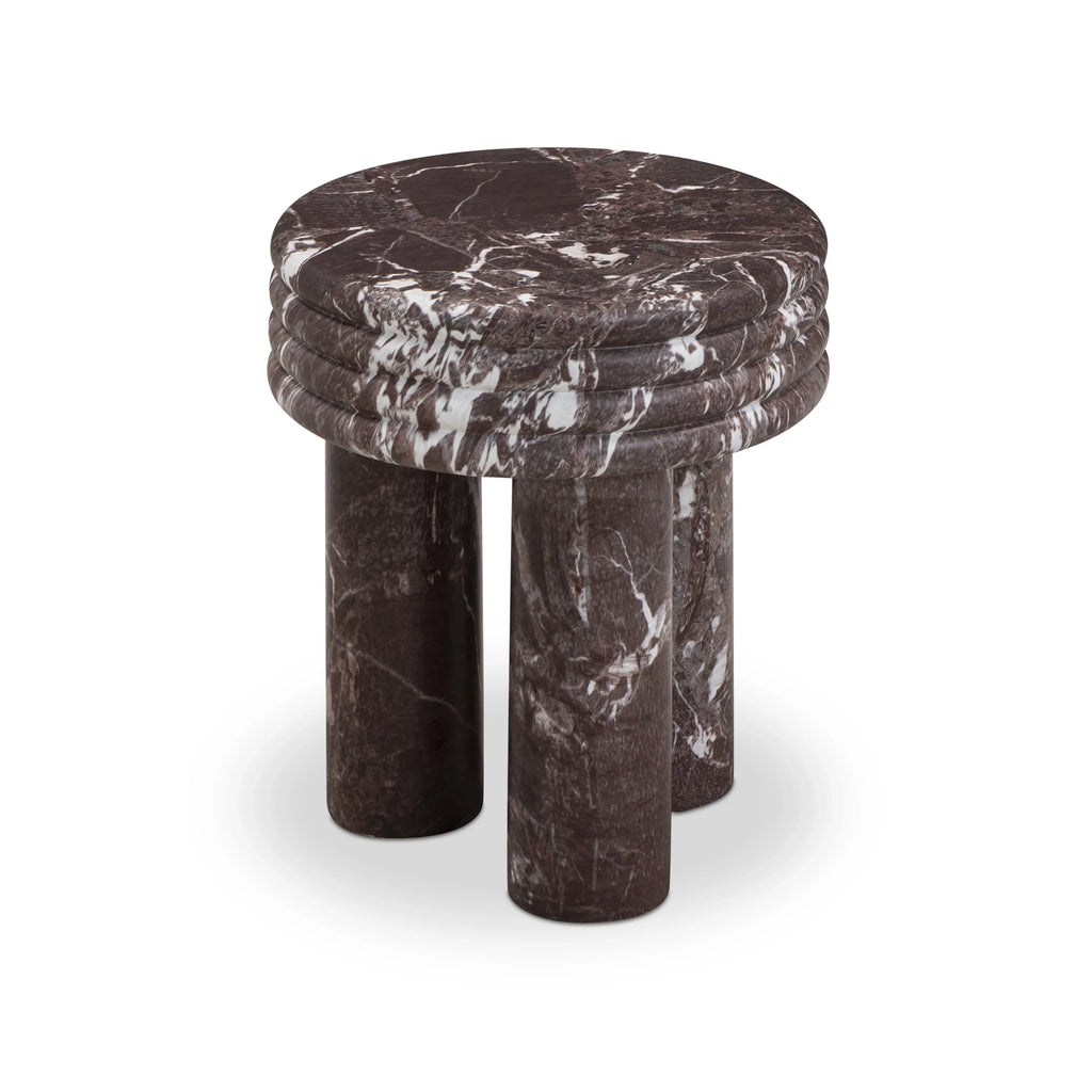 Delta Concrete Indoor/Outdoor Round Side Table