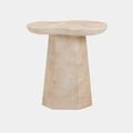 Zaya Rose Faux Marble Indoor/Outdoor Concrete Side Table