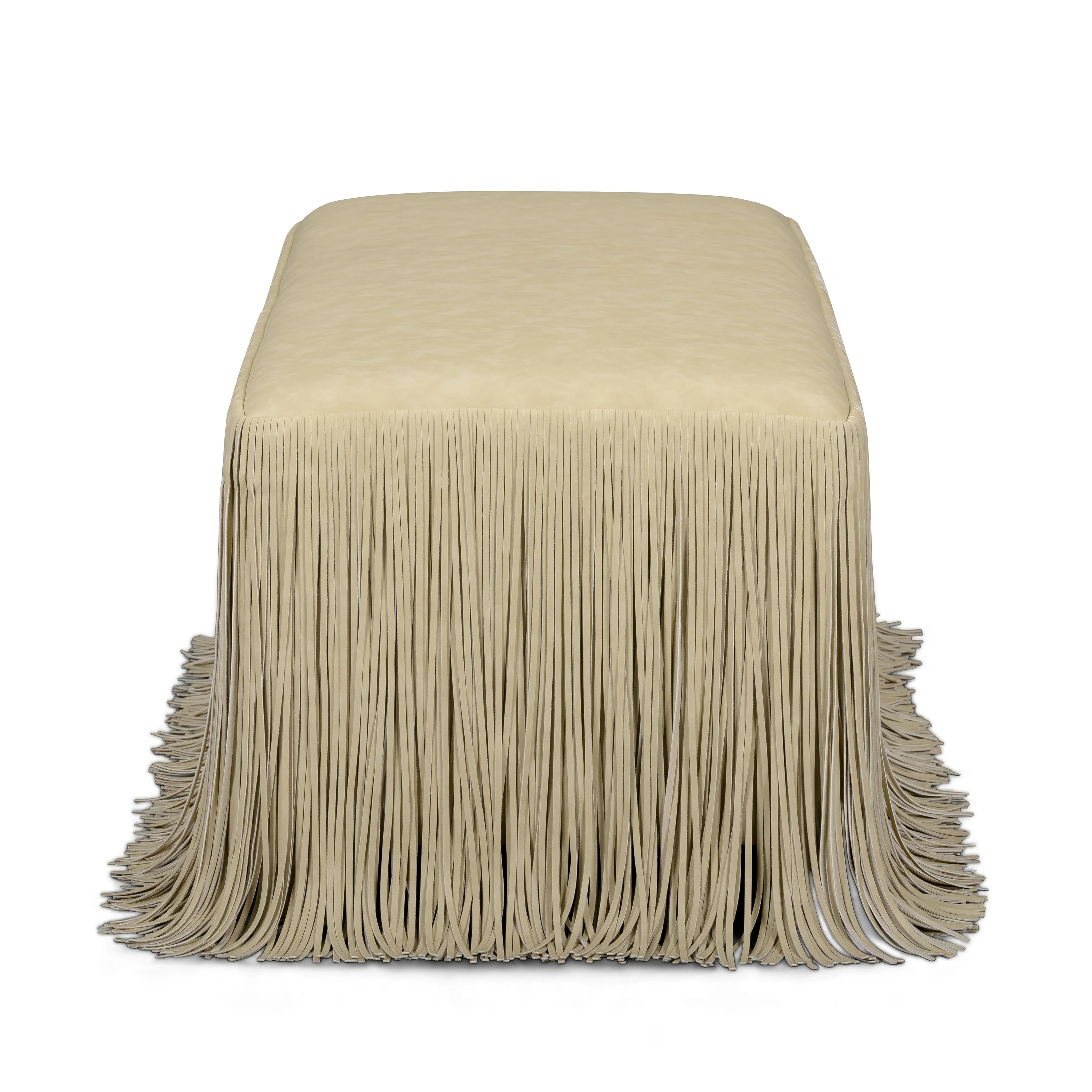 Shag Me 50" Performance Vegan Leather Bench