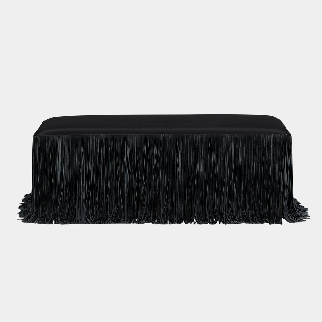 Shag Me 50" Performance Vegan Leather Bench