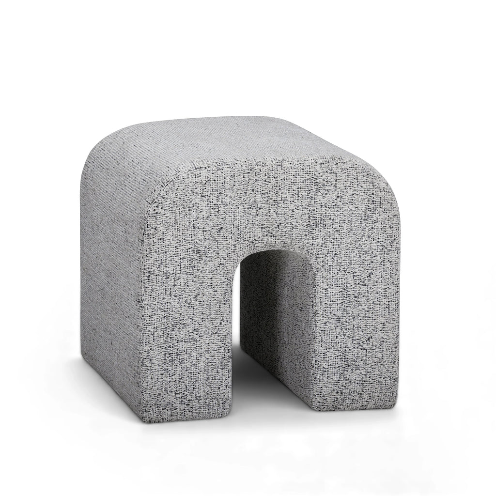 Desi Woven Performance Fabric Ottoman