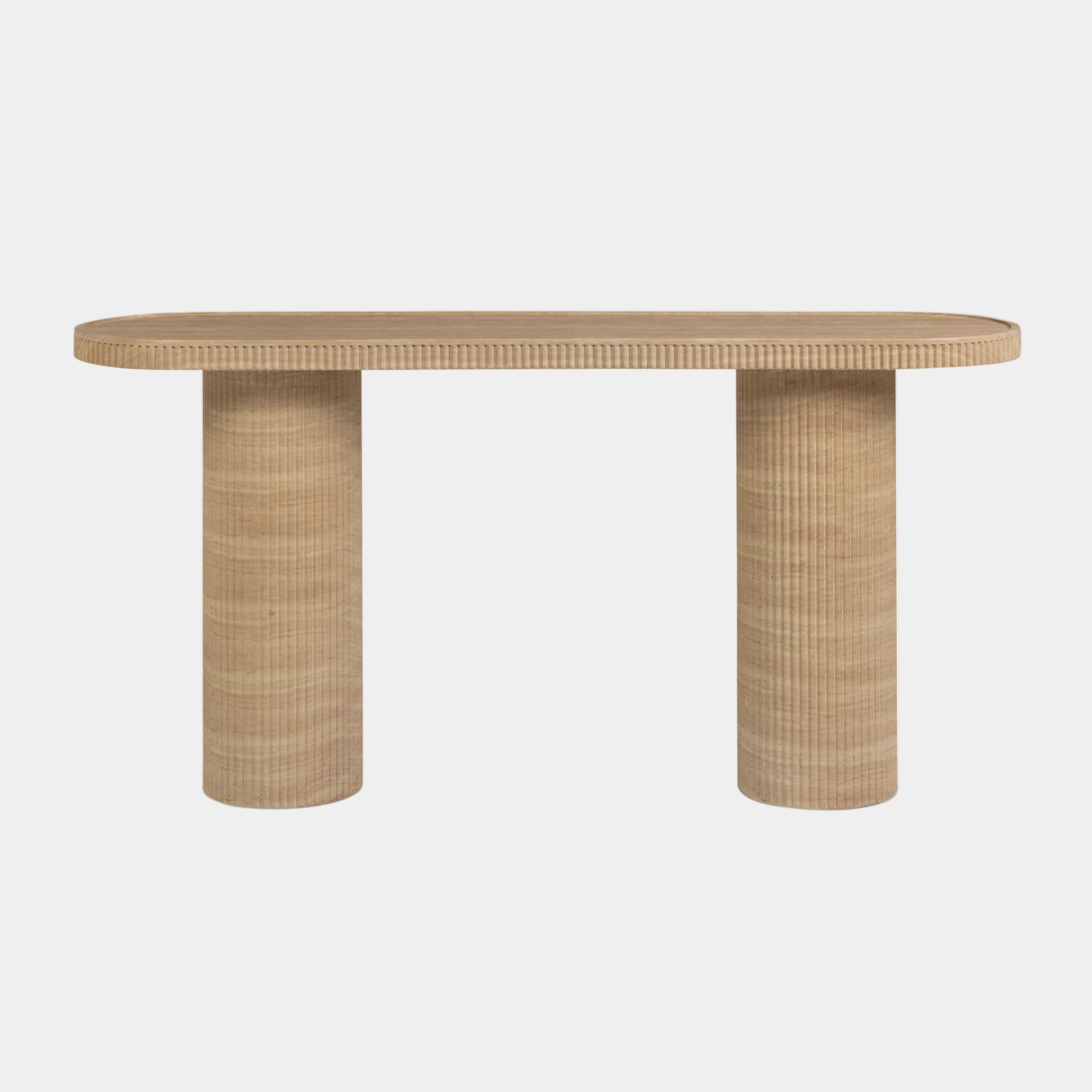 Darcy 59" Concrete Indoor/Outdoor Console Table