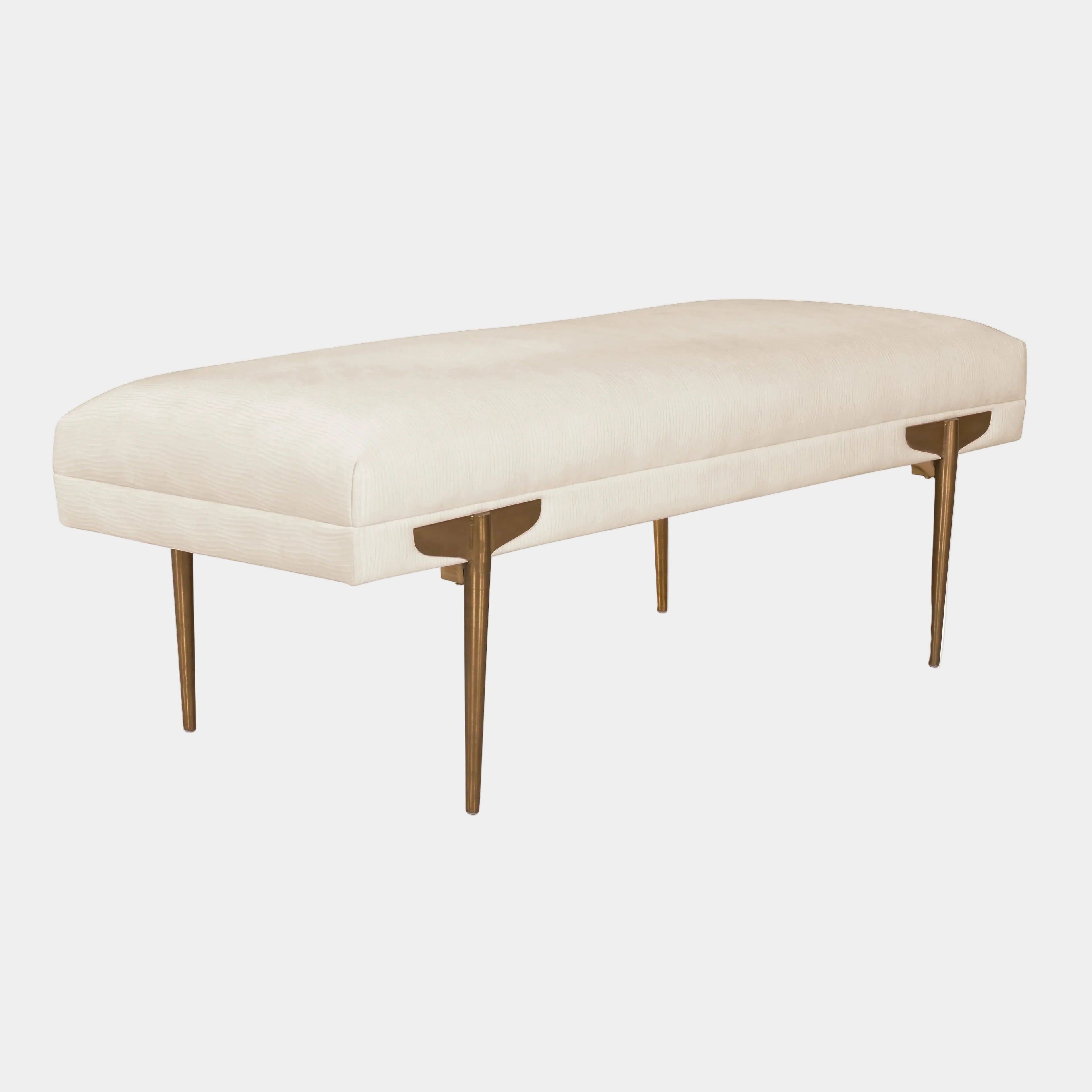 Brno 53.5" Performance Velvet Bench
