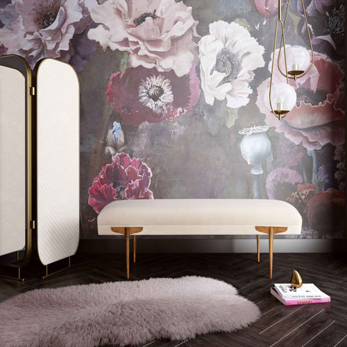 Brno 53.5" Performance Velvet Bench
