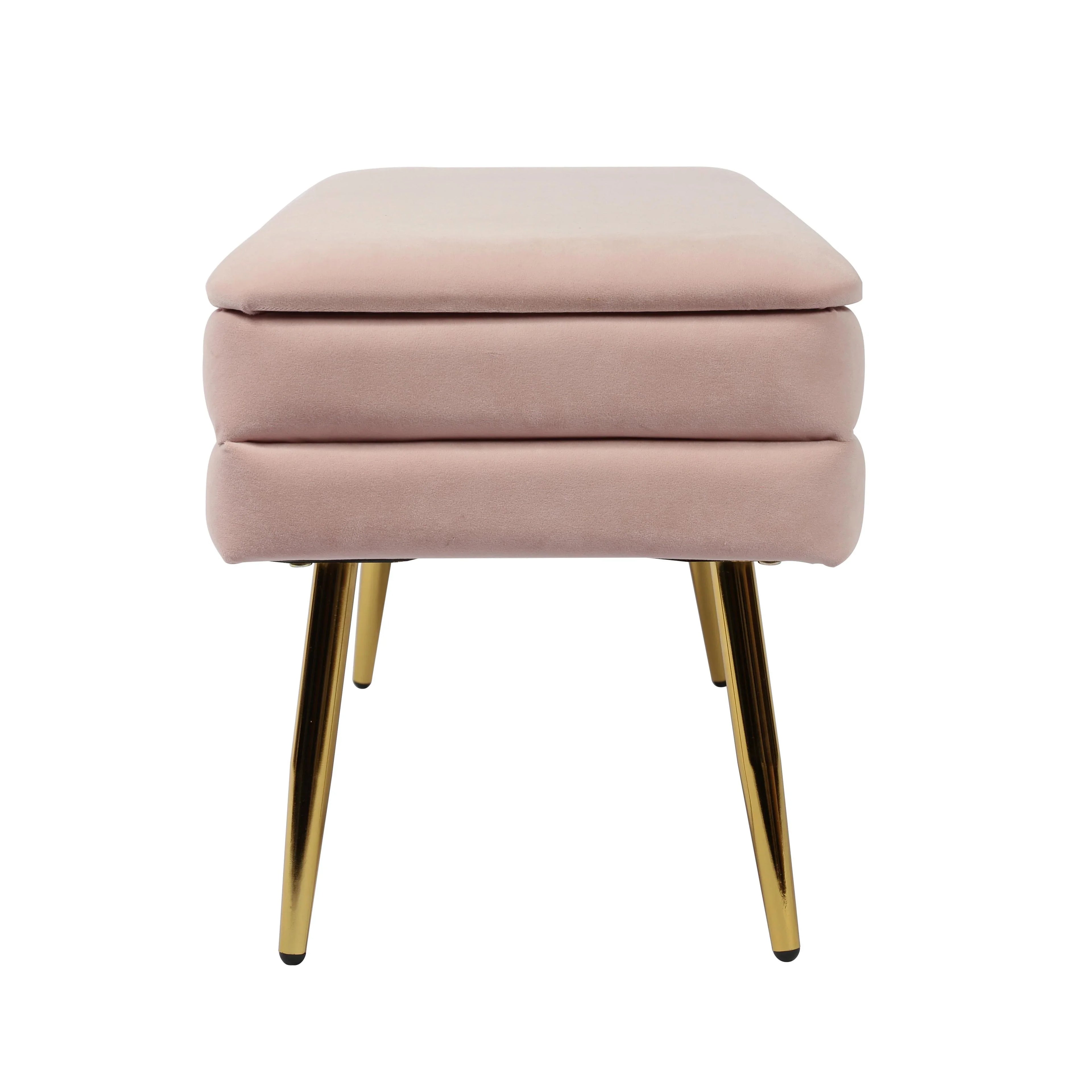 Ziva 31" Velvet Storage Bench