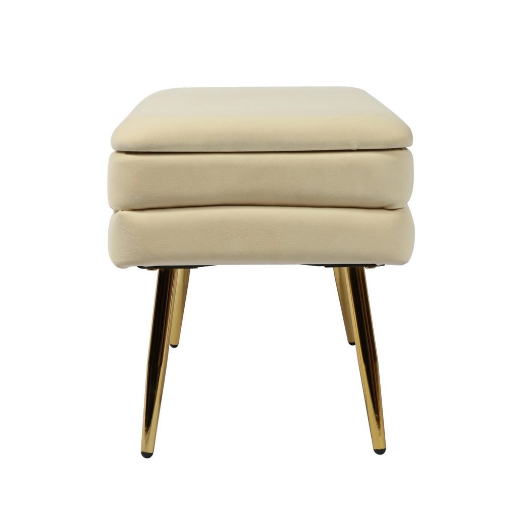 Ziva 31" Velvet Storage Bench