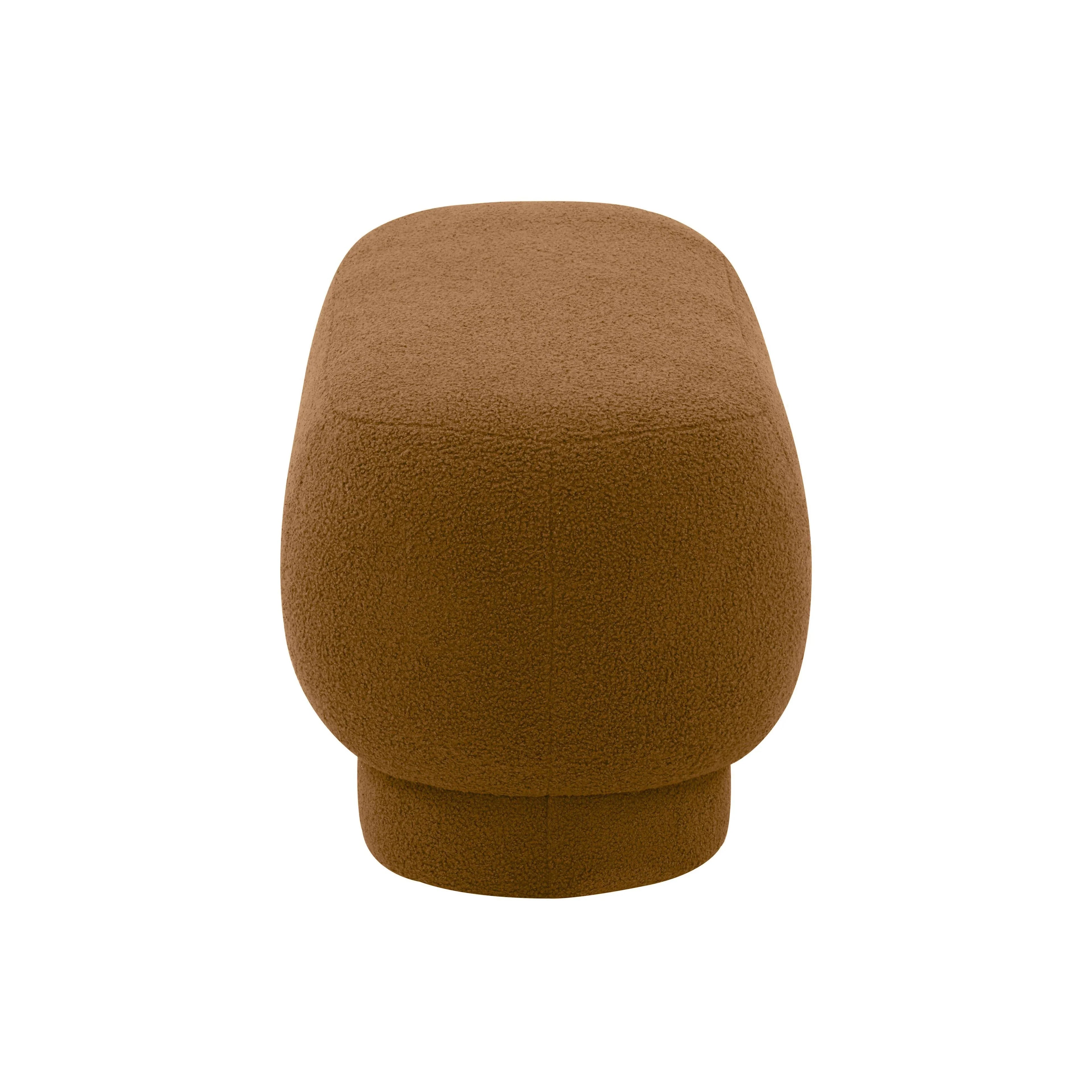 Mara 43" Performance Vegan Shearling Ottoman