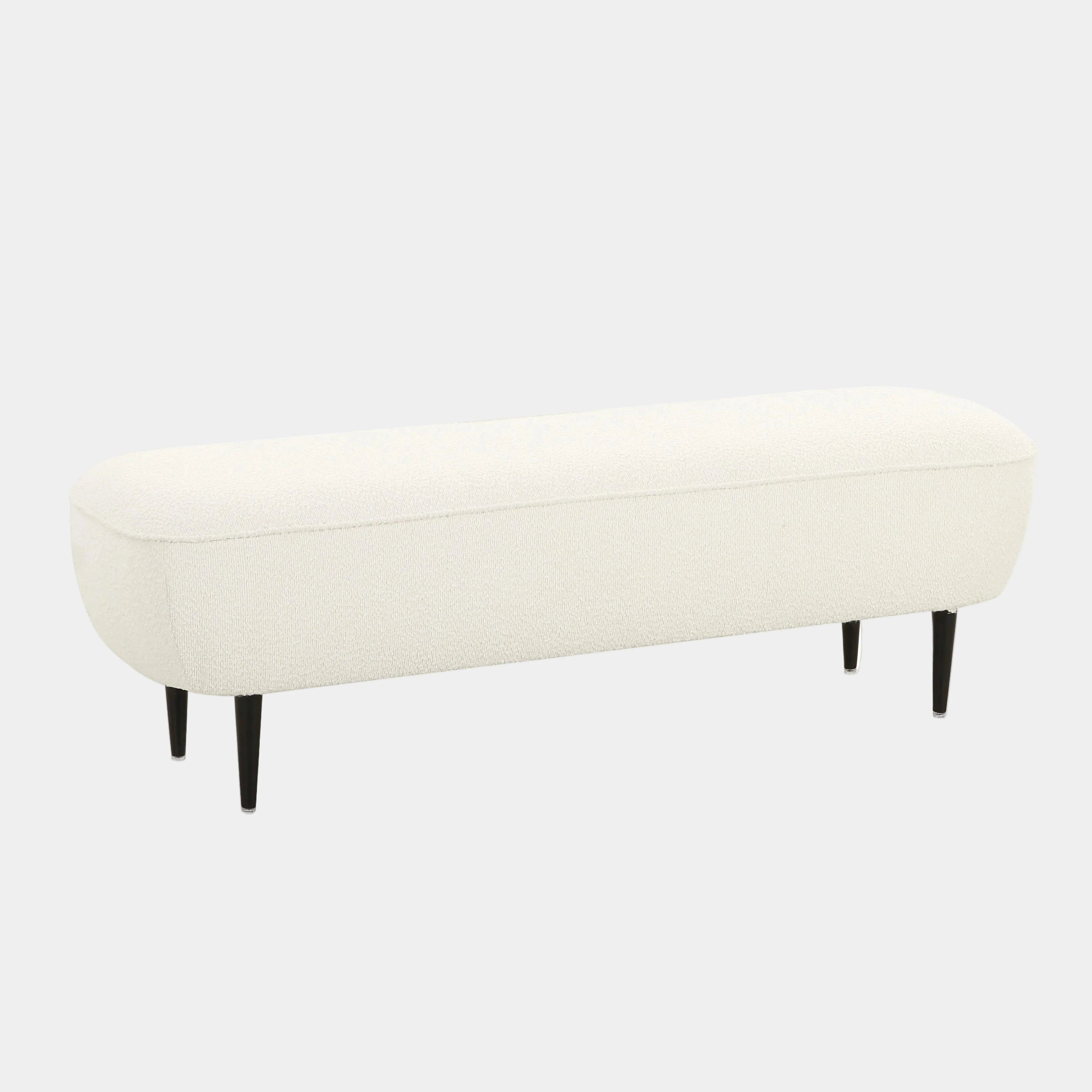 Denise 51" Cream Performance Boucle Bench