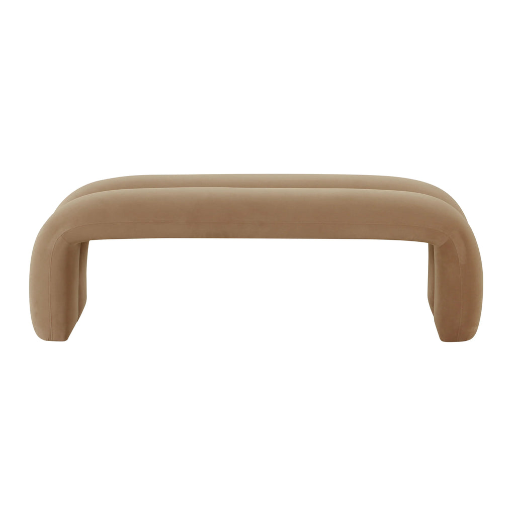 Leigh 56" Performance Velvet Channeled Bench