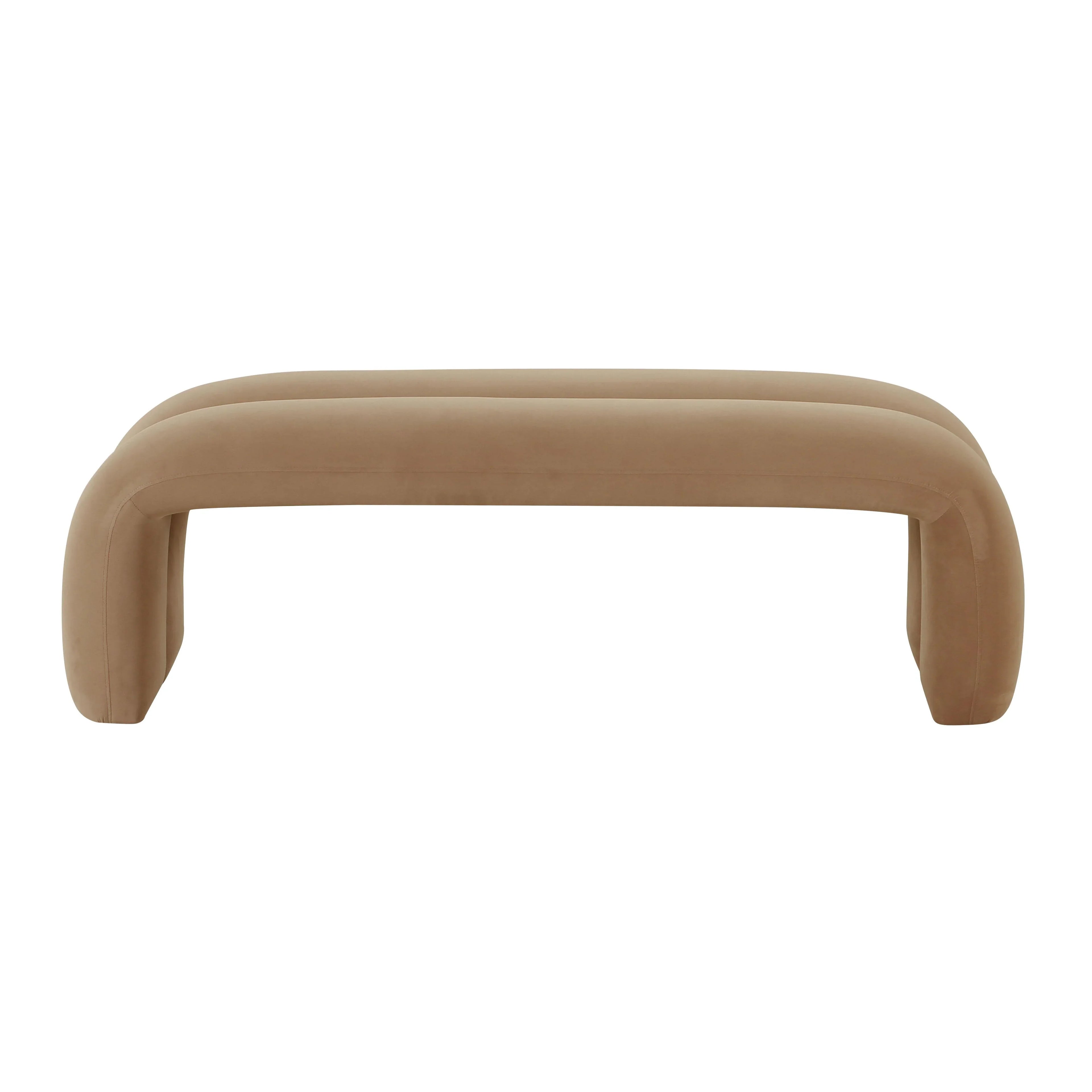 Leigh 56" Performance Velvet Channeled Bench