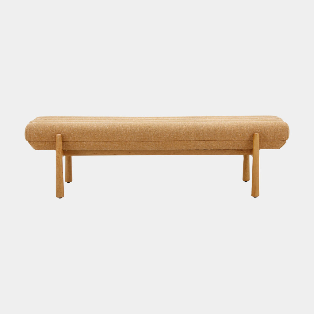 Julianna 56" Textured Performance Fabric Bench