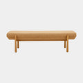 Julianna 56" Textured Performance Fabric Bench