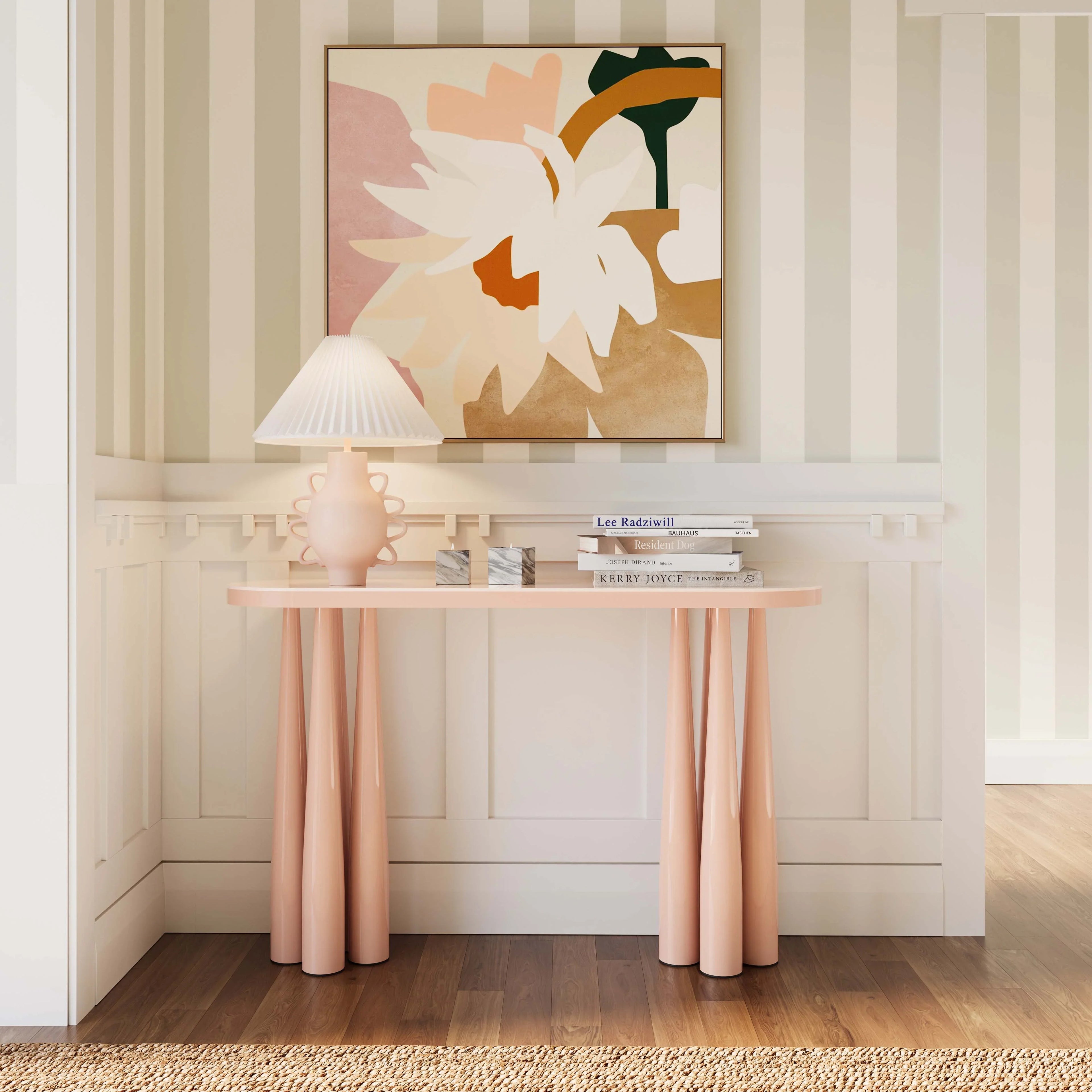 Titan 47" Glossy Console Table