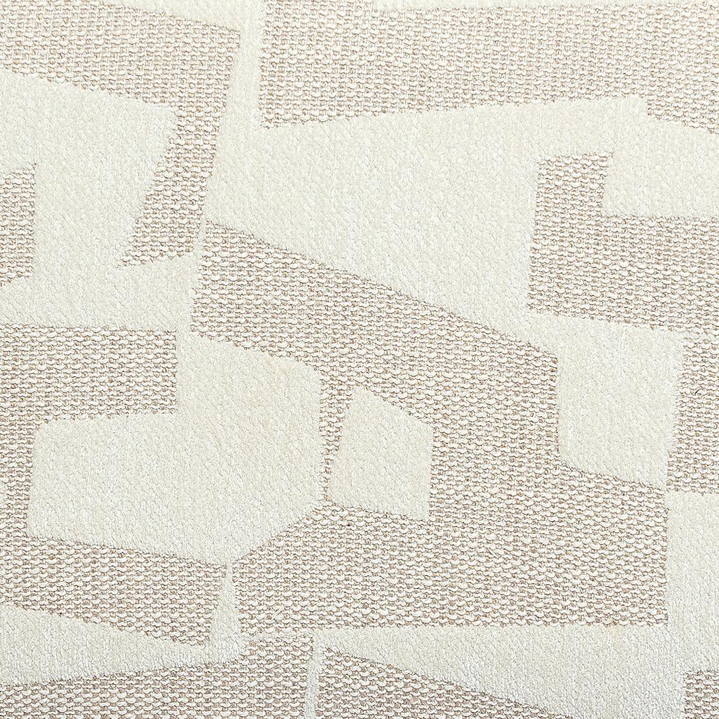 Graceland 54" Cream Performance Jacquard Bench