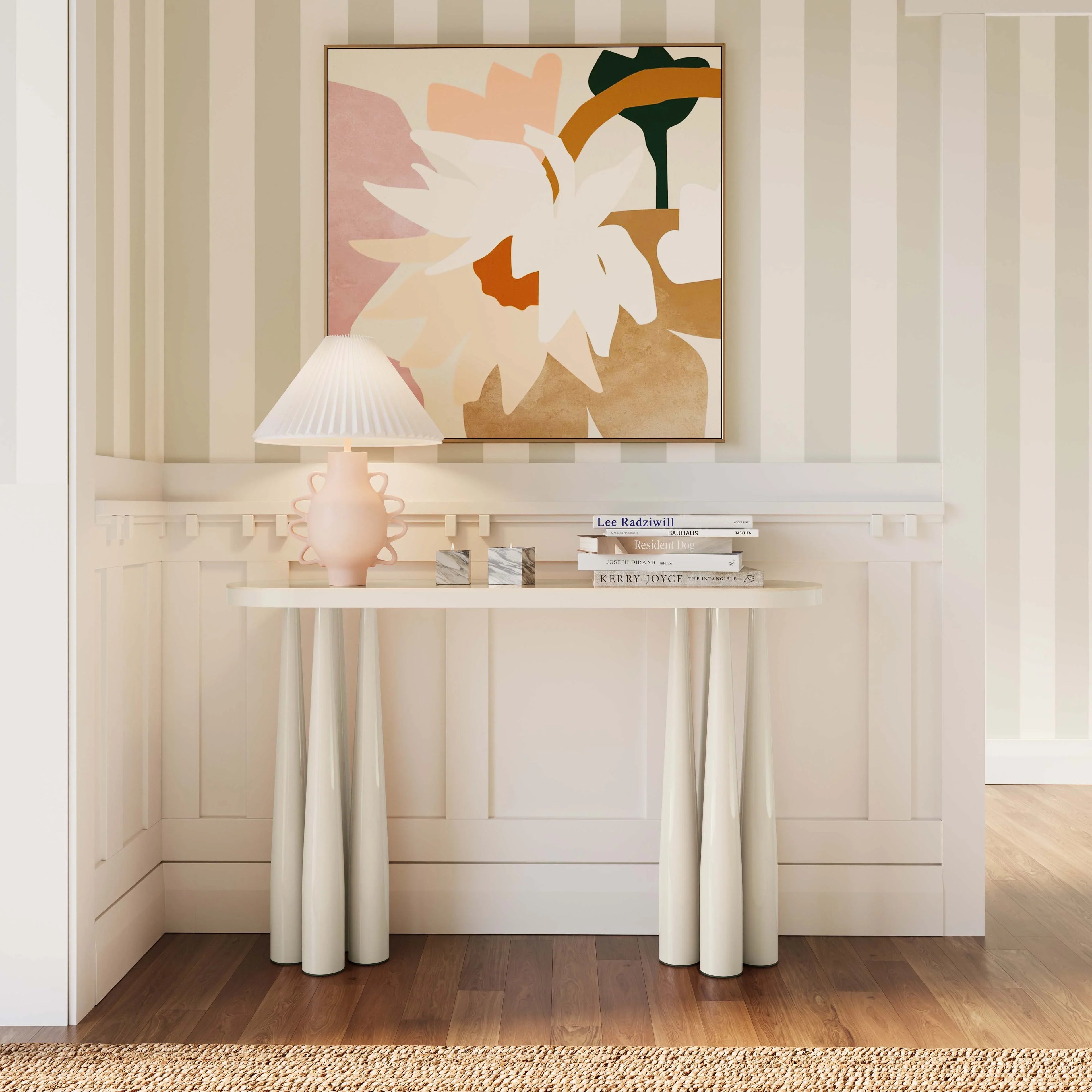 Titan 47" Glossy Console Table