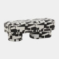 Lena 47" Performance Jacquard Bench
