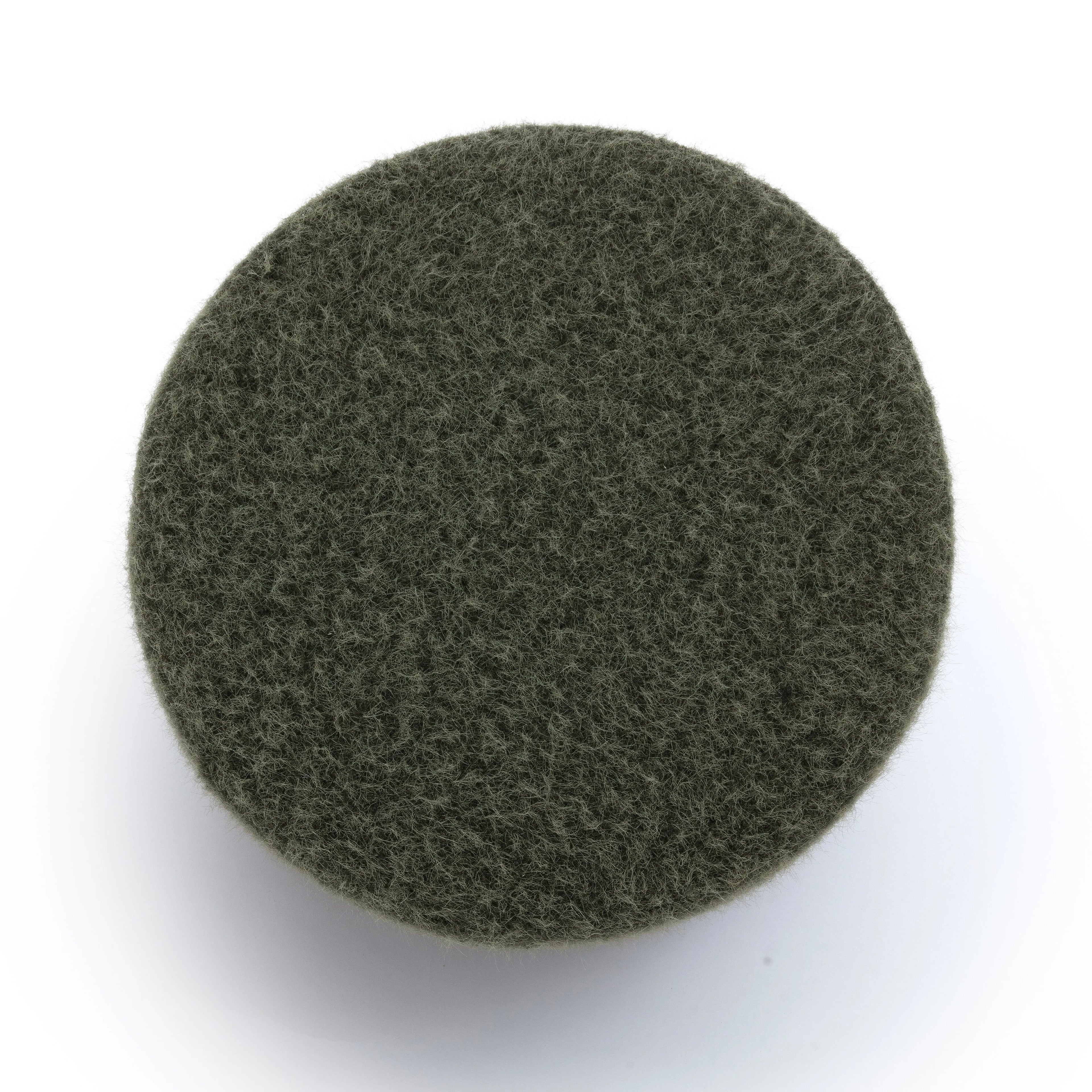 Jaine Contract-Grade Faux Mohair Ottoman