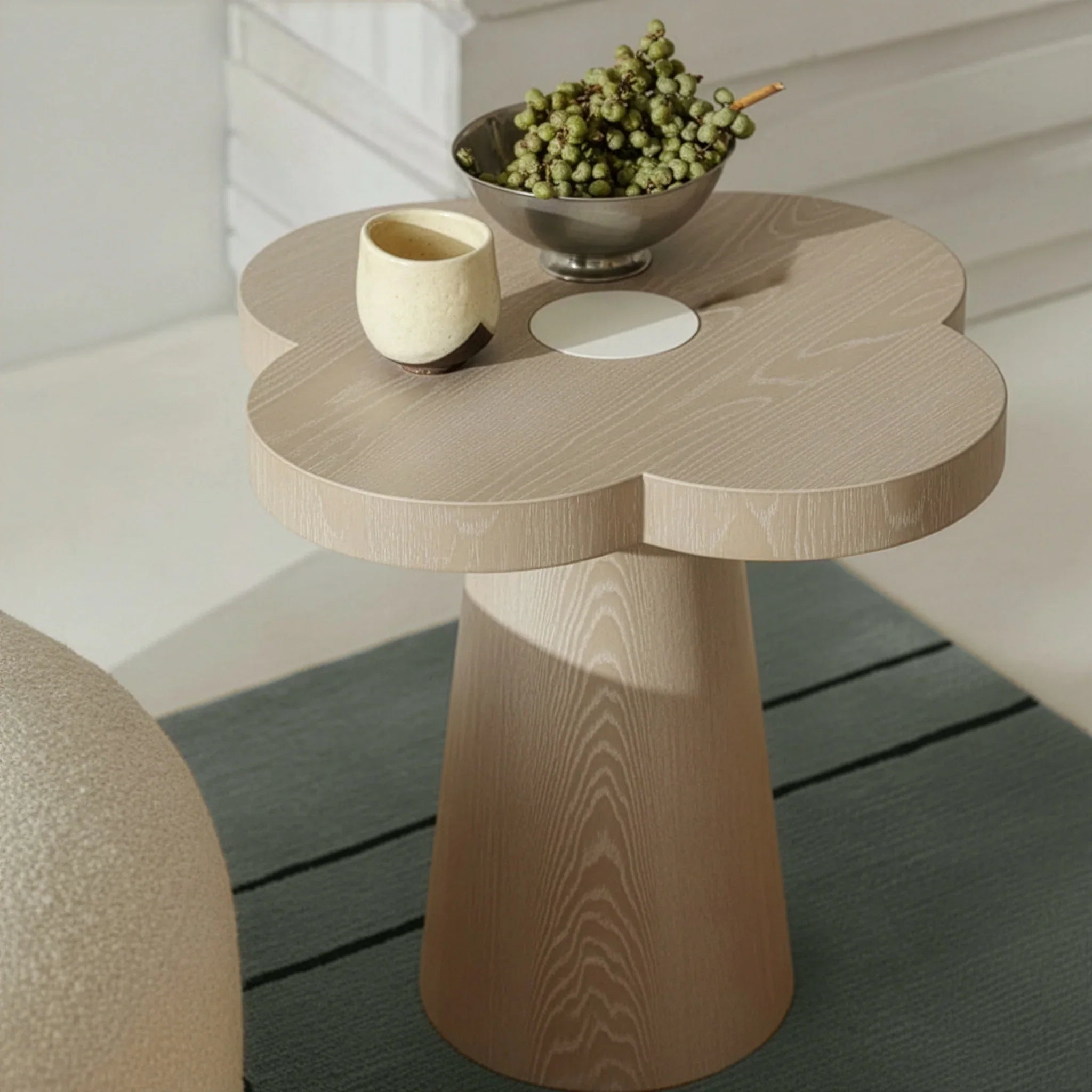 Allium Washed Ash Side Table