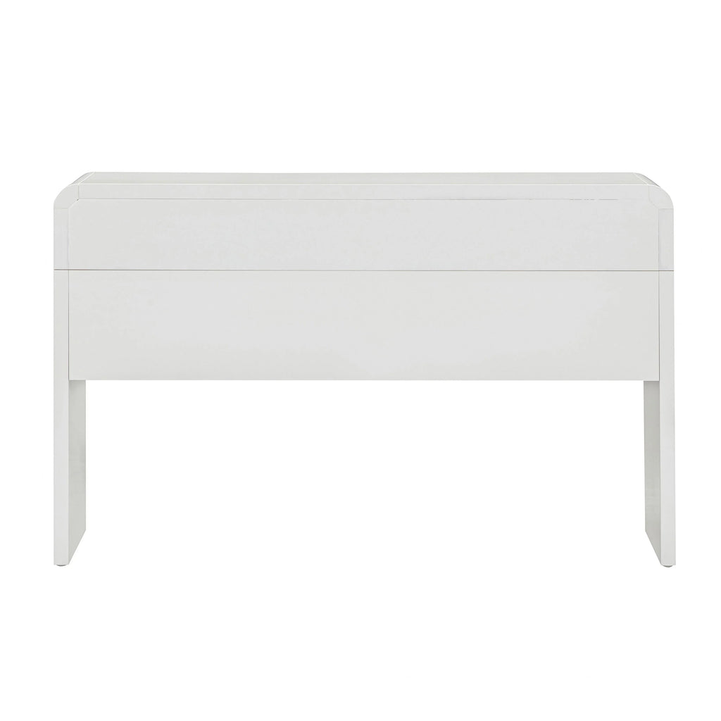Patty 48" Rattan 2-Drawer Console Desk