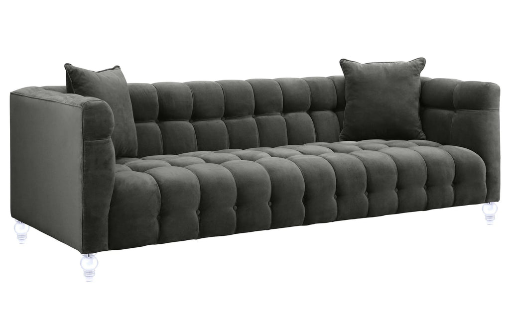 Bea 90.6" Performance Velvet Tufted Sofa