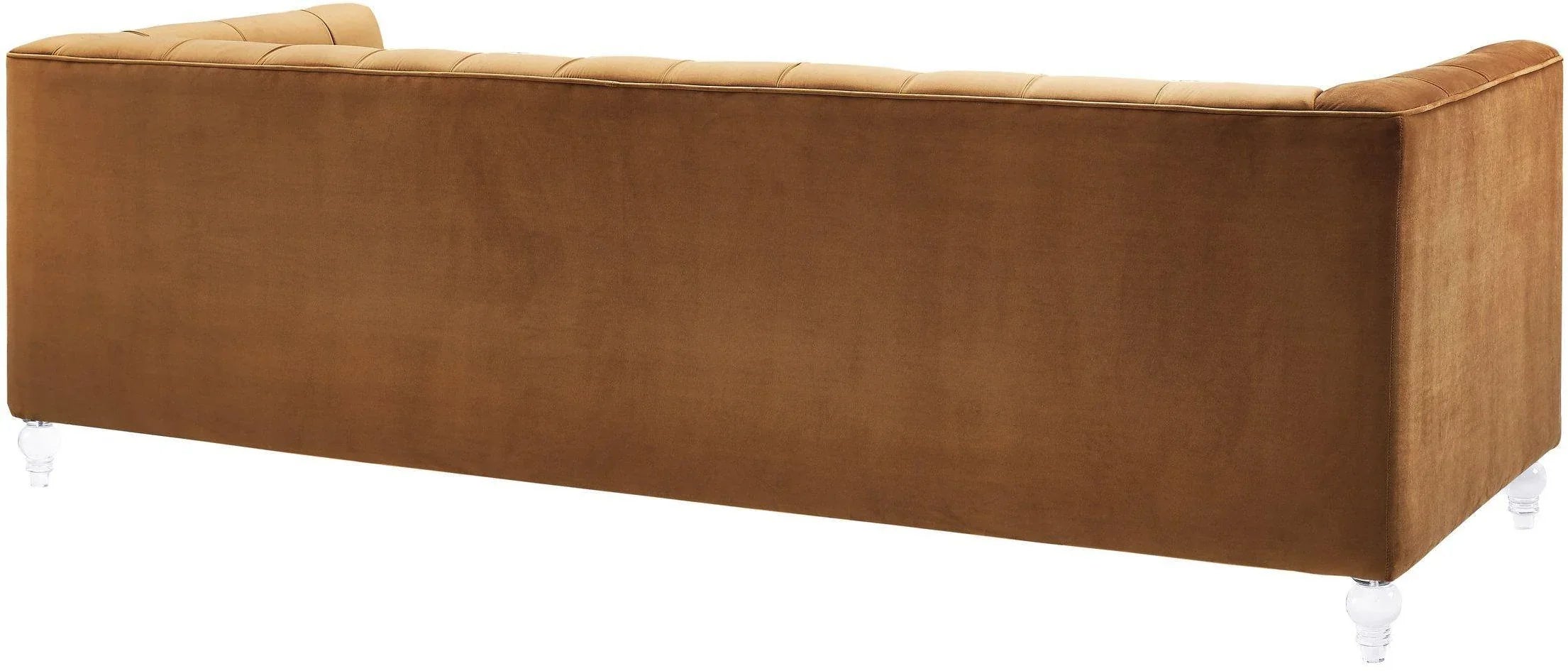 Bea 90.6" Performance Velvet Tufted Sofa