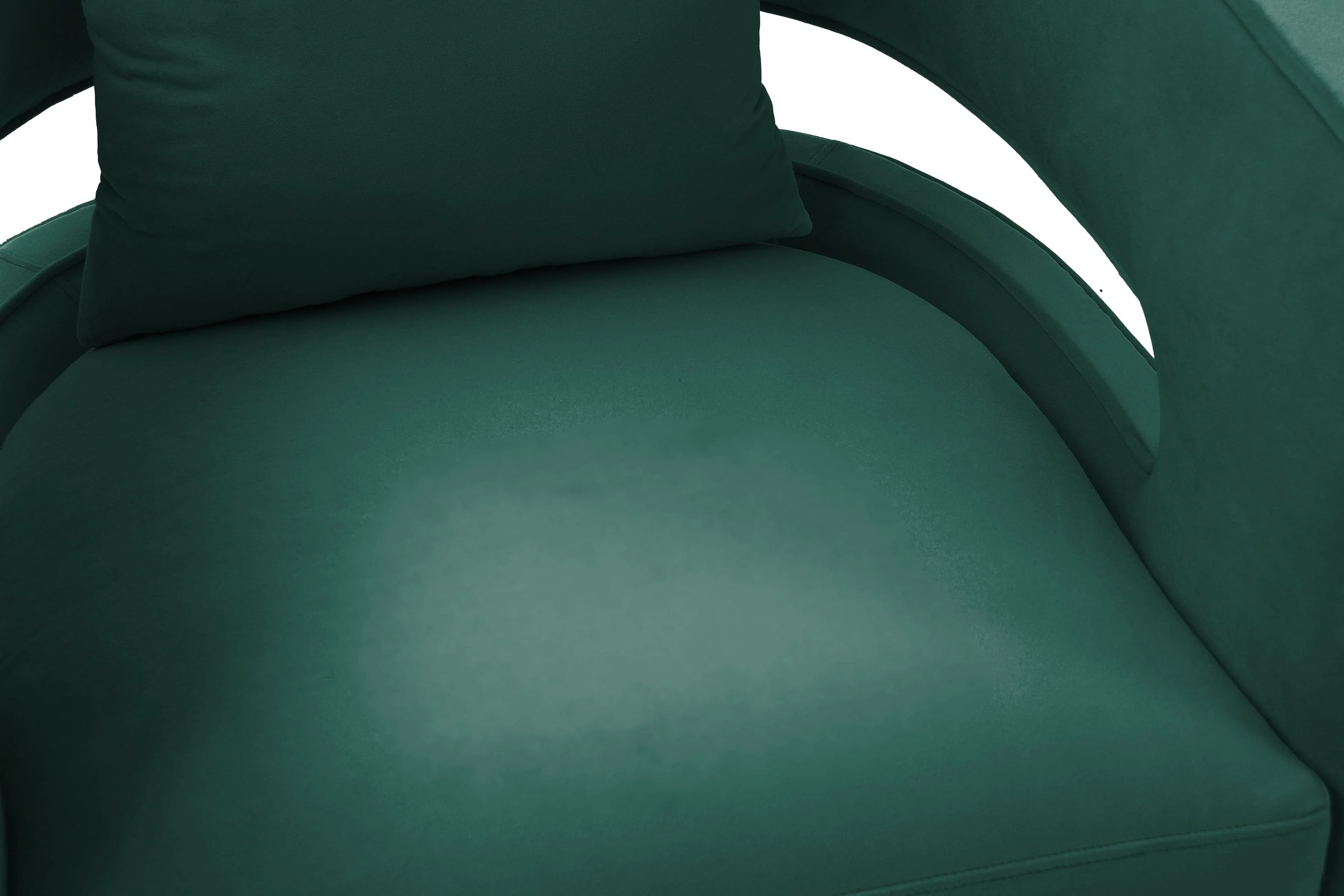 Kennedy Performance Velvet Swivel Accent Chair