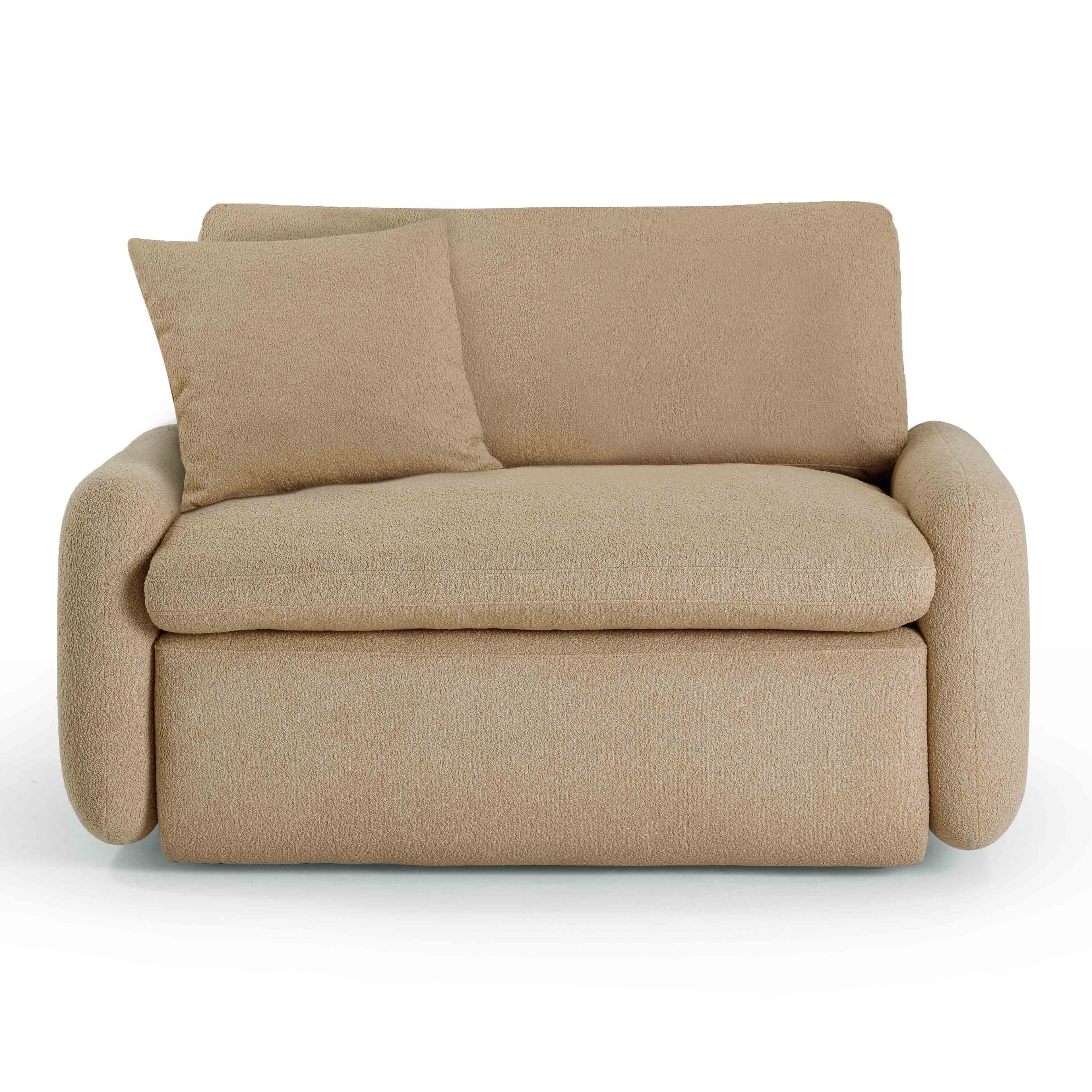 Rachelle Tan Contract-Grade Boucle Lounge Chair