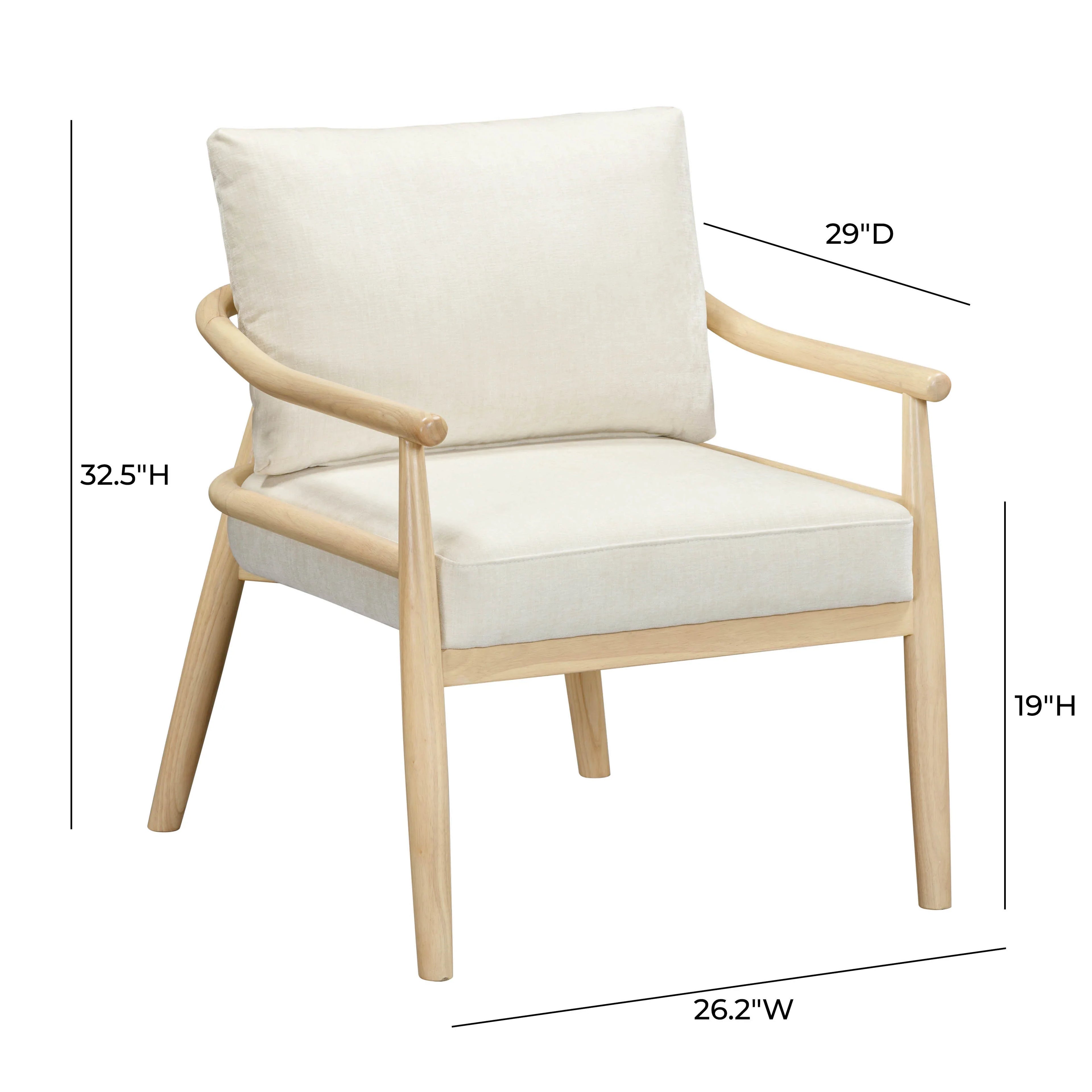Dixie Performance Chenille Velvet Accent Chair