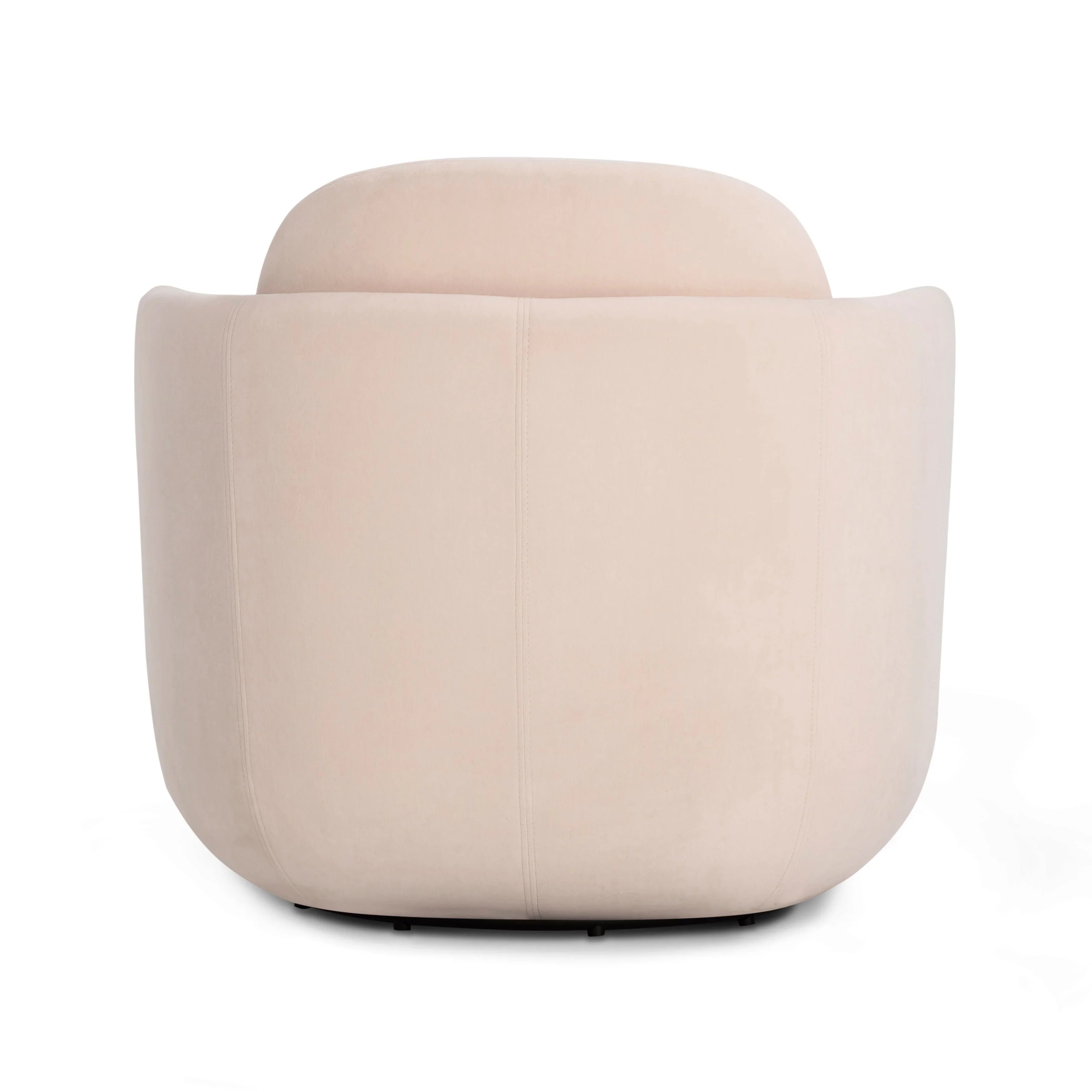 Wolfie Performance Velvet Swivel Accent Chair
