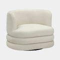 Astor Performance Faux Mohair Swivel Hotel Lounge Chair