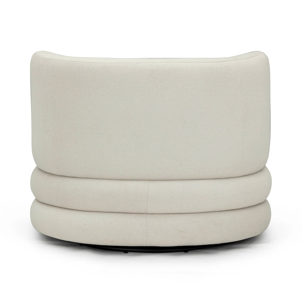 Astor Performance Faux Mohair Swivel Hotel Lounge Chair