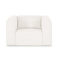 Tarra Cream Performance Chenille Armchair