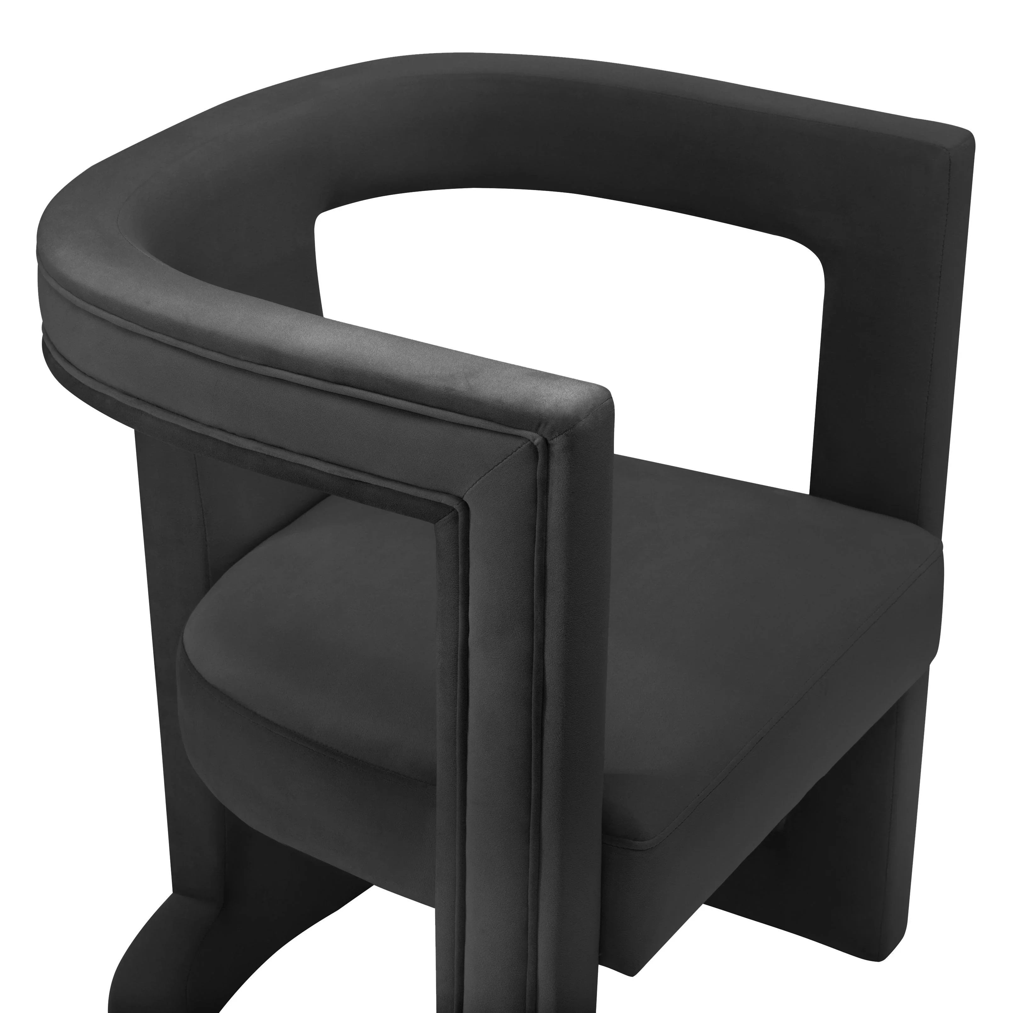 Ada Performance Velvet Accent Chair