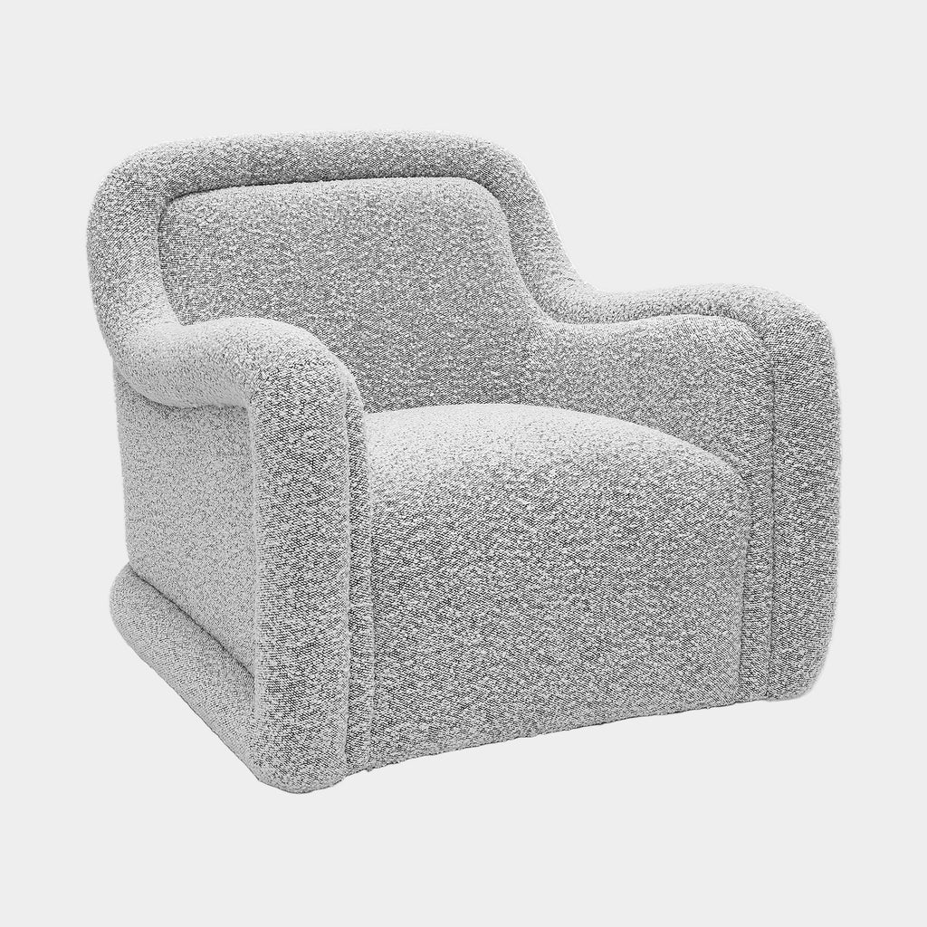 Charli Performance Boucle Swivel Chair