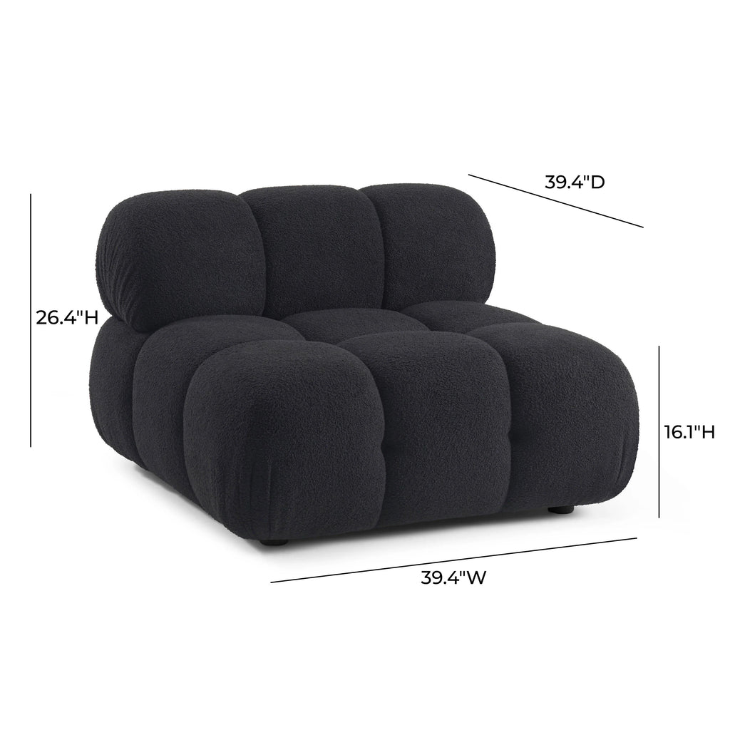 Calliope Performance Modular Armless Chair