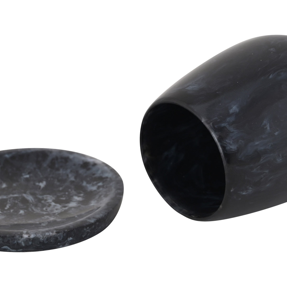 Rounded Swirl Resin Kiddush Cup