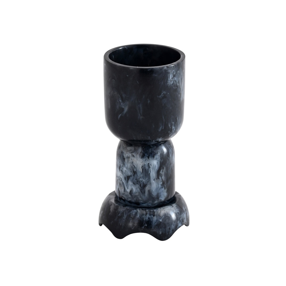 Platform Swirl Resin Kiddush Cup