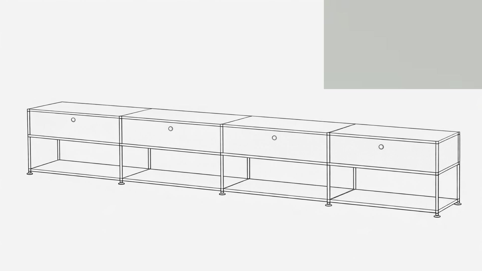USM Haller Credenza