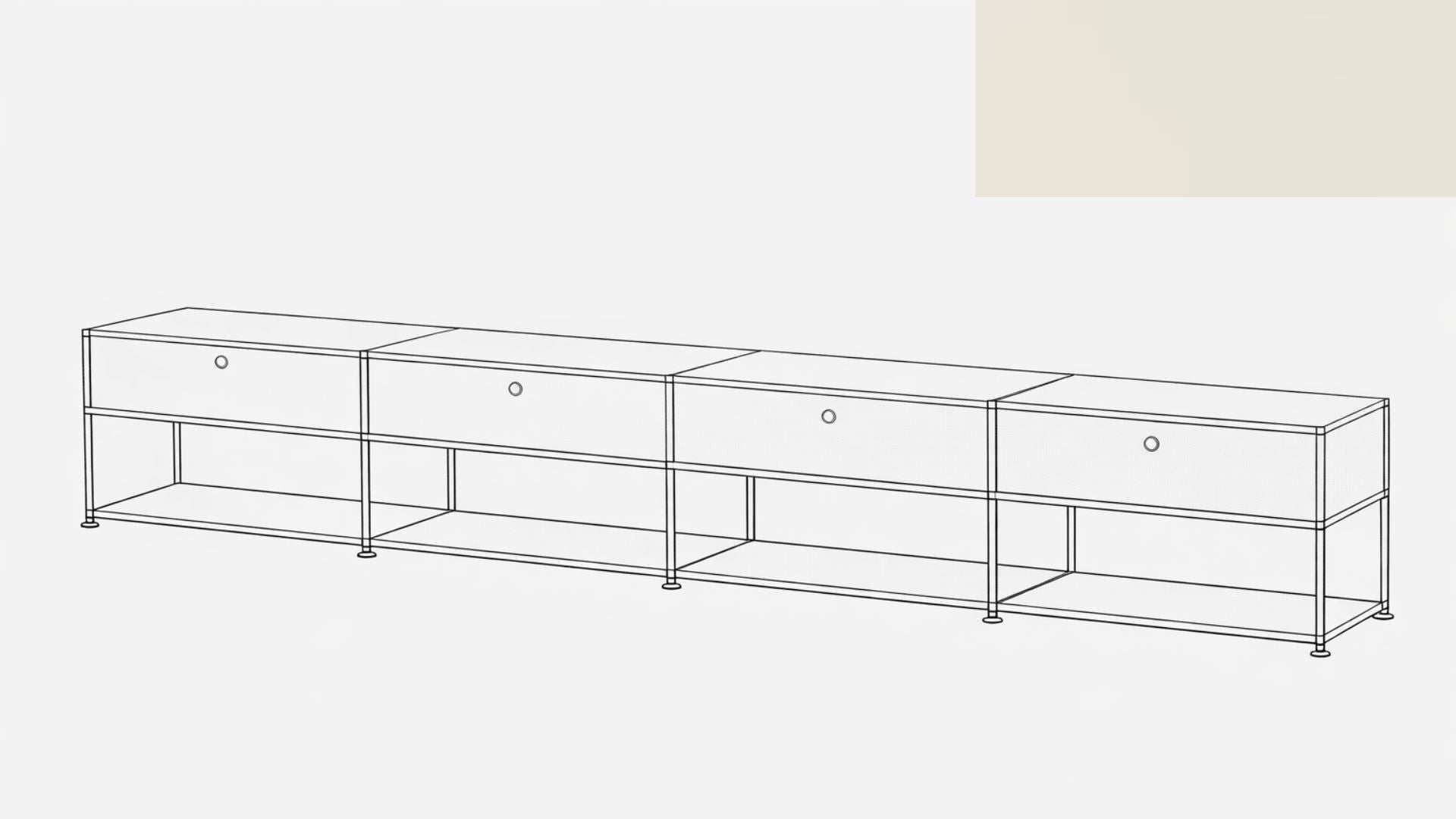 USM Haller Credenza