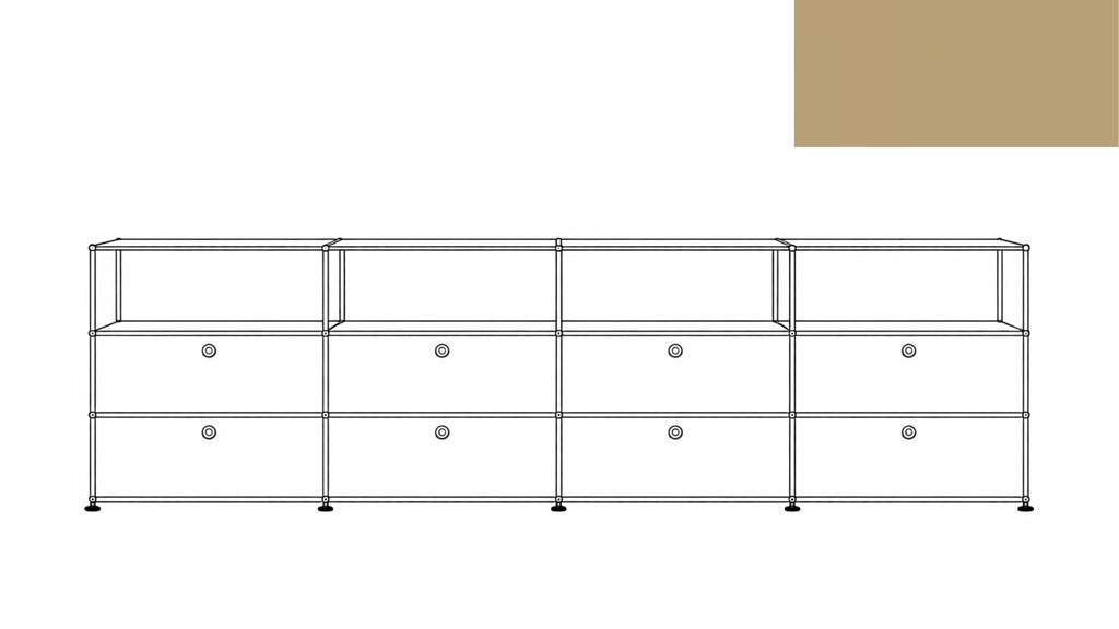 USM Haller G2AF File Credenza