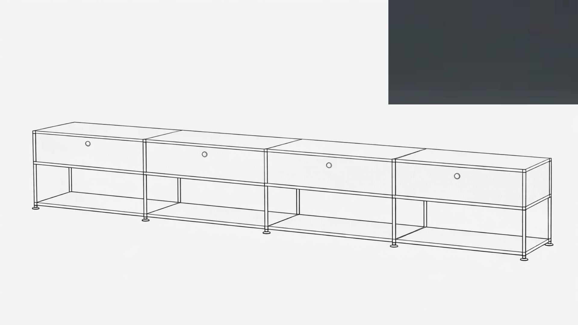 USM Haller Credenza