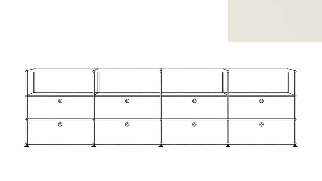 USM Haller G2AF File Credenza