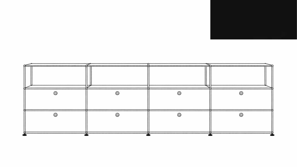 USM Haller G2AF File Credenza