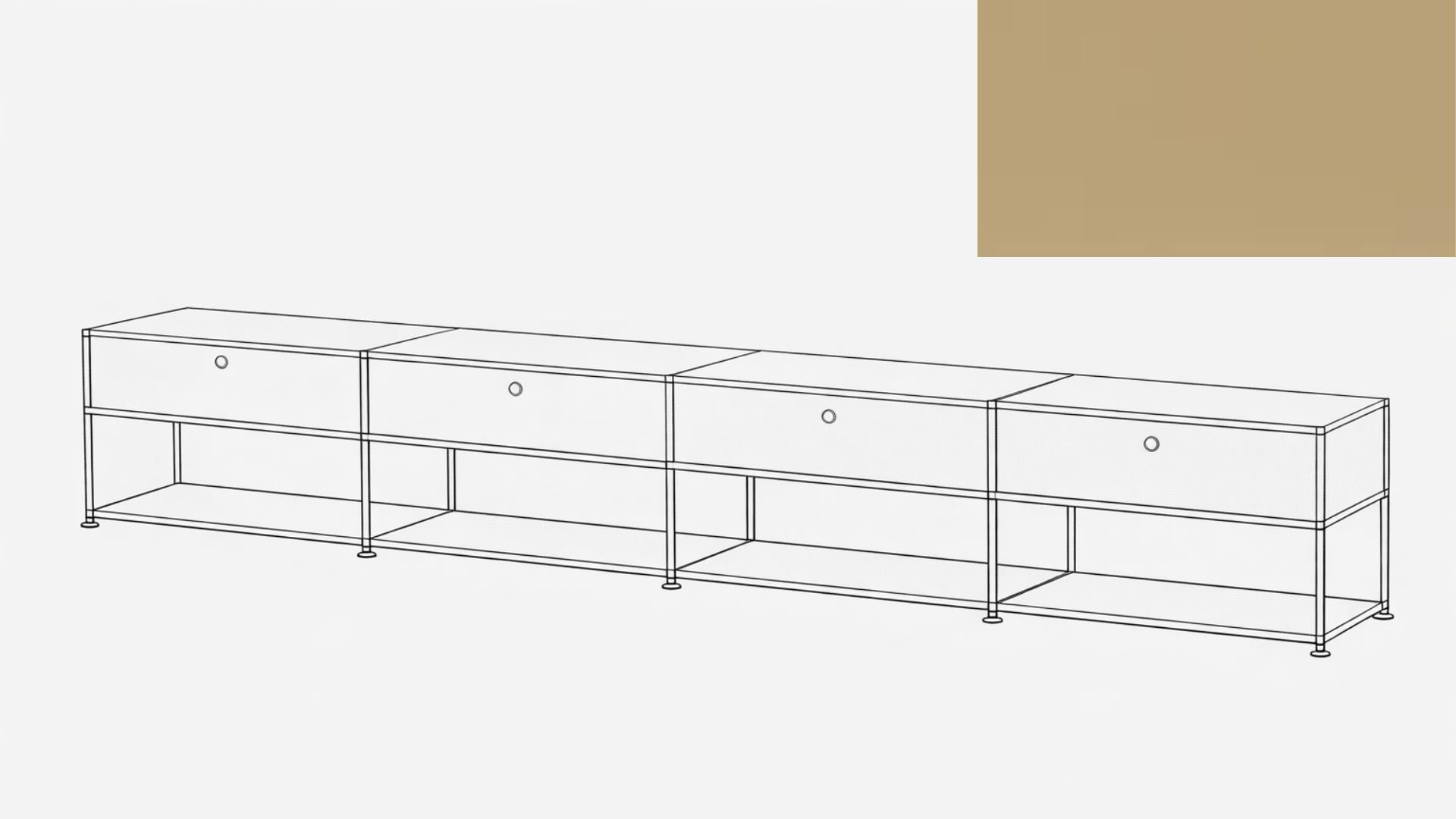 USM Haller Credenza