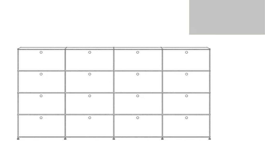 USM Haller G118F File Storage Cabinet