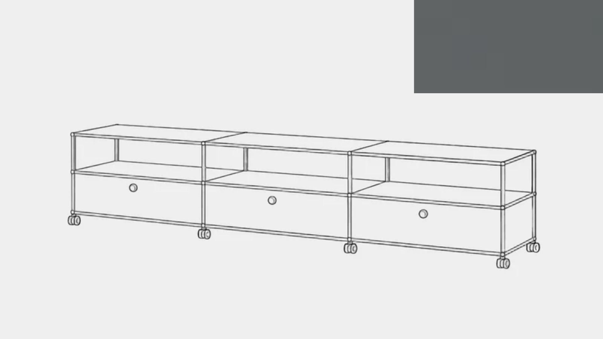 USM Haller Media Console Low Configuration