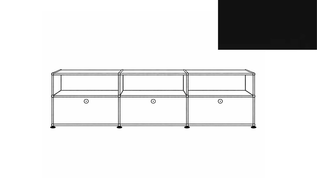 USM Haller C2AF File Credenza