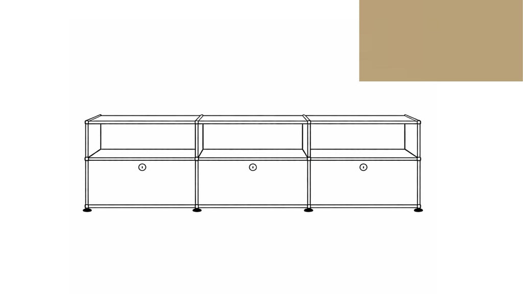 USM Haller C2AF File Credenza