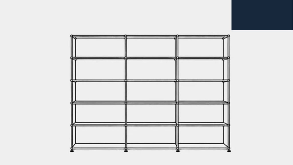 USM Haller H2 Open Shelf